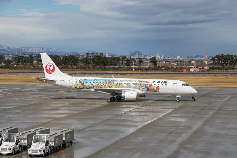 67名を乗せたJL3530便は12時5分にプッシュバックを開始。福岡空港へ飛び立っていった