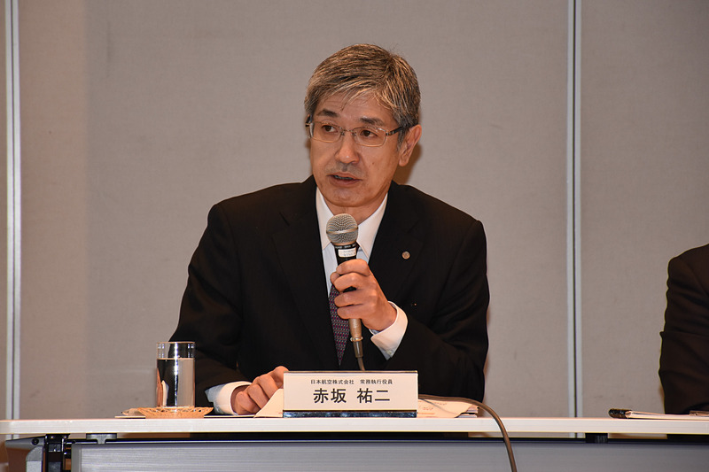 日本航空株式会社 常務執行役員 整備本部長 赤坂祐二氏