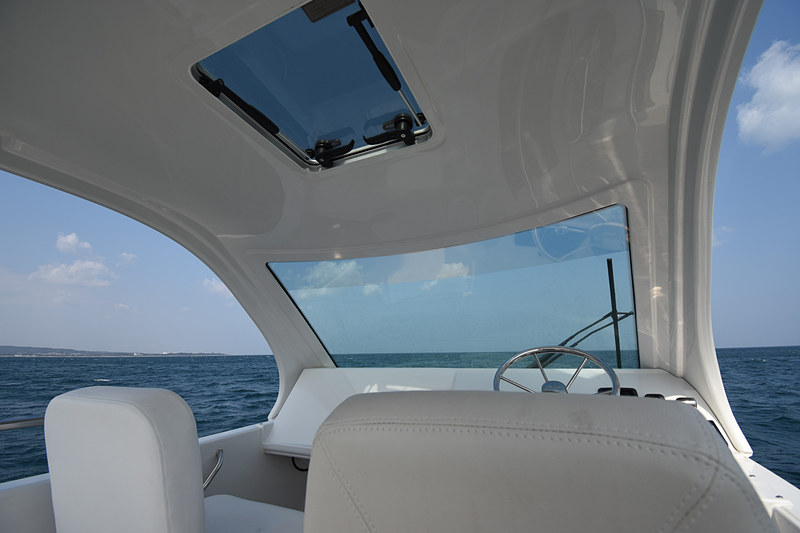 ここにも天井に窓が