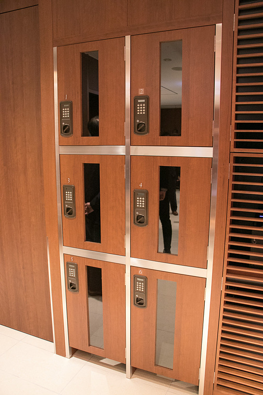 電子キータイプのロッカーを新設