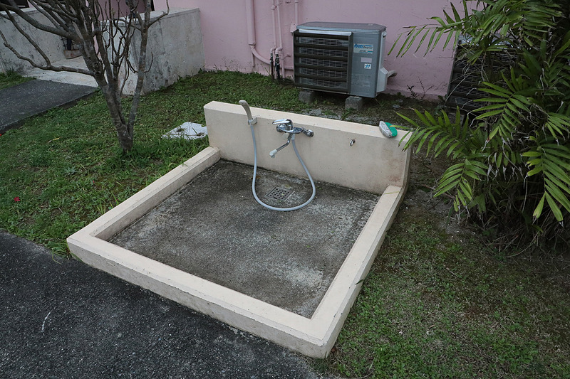 敷地内にはドッグランも併設。ヴィラの横には足洗場もある