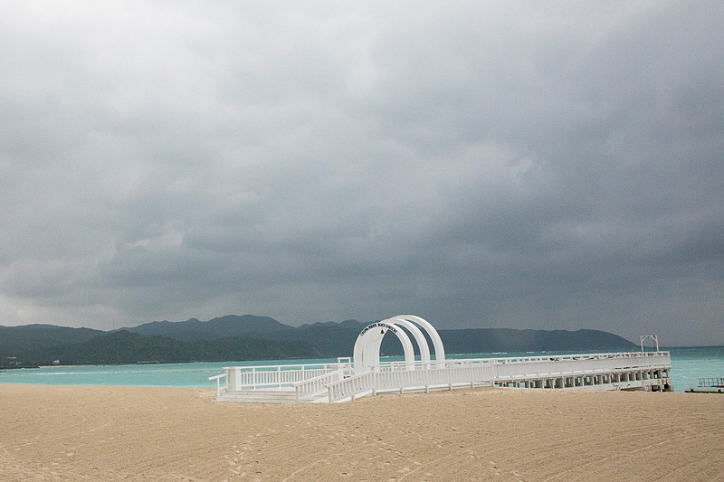 あいにくの天気だが、それでもキレイなことが分かる