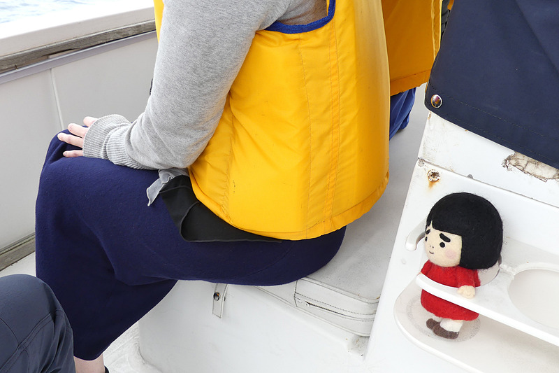 興奮し過ぎたゆきぴゅーはちょっと休憩中（酔ったわけではありません）