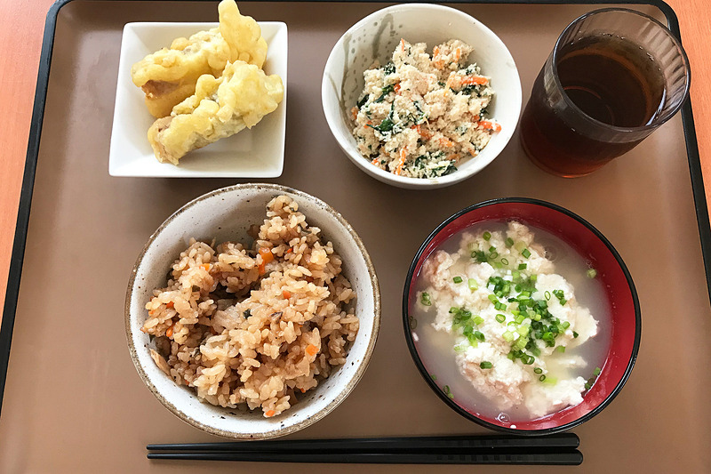 島豆腐ランチ、いただきま～す