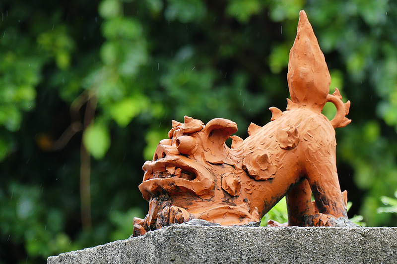 シーサーもひとつひとつ違って楽しい