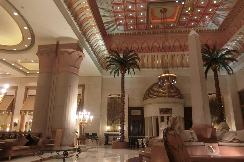 ホテル「InterContinental Cairo Citystars」のロビー