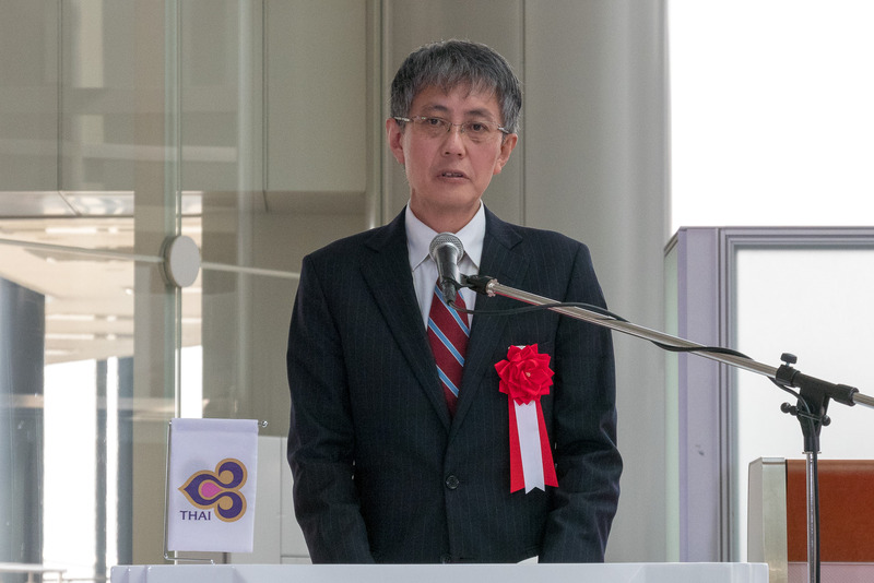 国土交通省 東京航空局 成田空港事務所 成田国際空港長 石井靖男氏