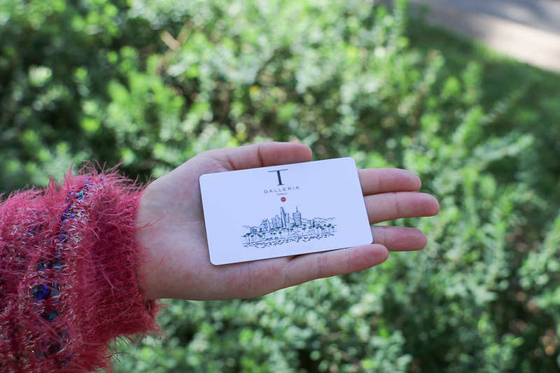 「T ギャラリア ハワイ by DFS」での買い物に使える500ドル相当のギフトカード