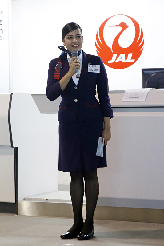 デリー空港 ANJU SINGHさん