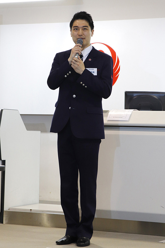 釜山空港 金民基さん