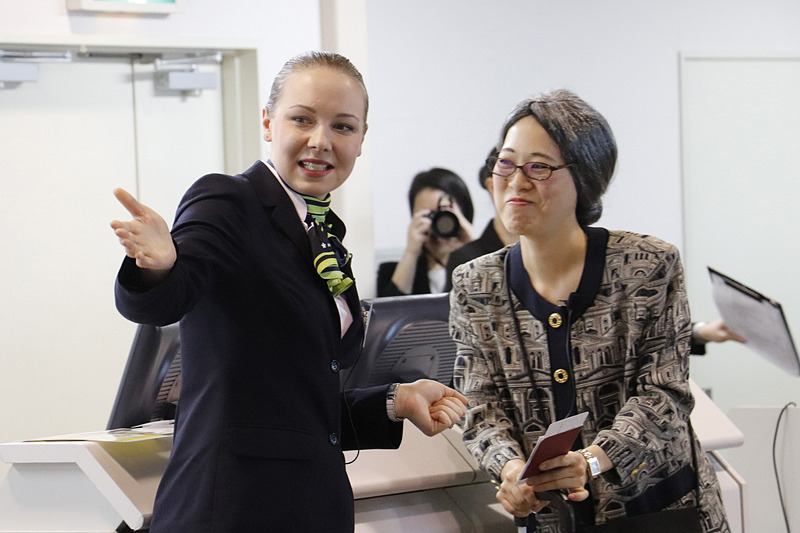 素早い対応を行なったヘルシンキ空港のTANJA MARIA KUJALAさん