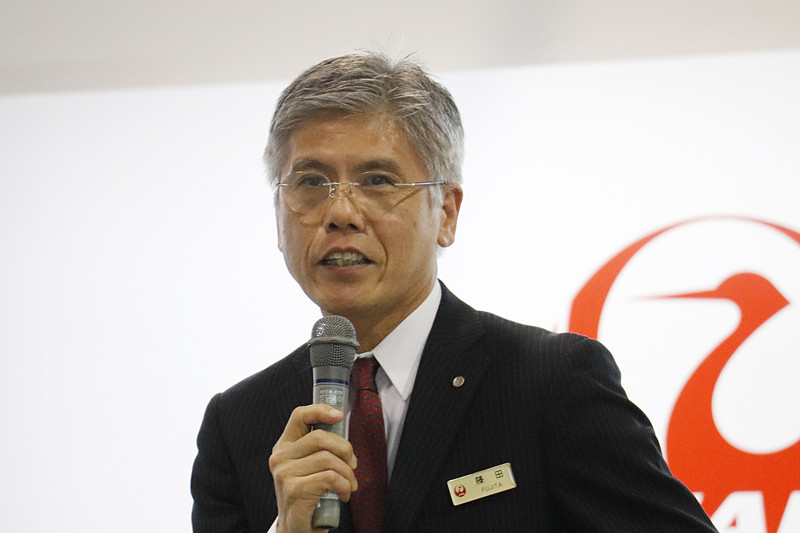 日本航空株式会社 代表取締役副社長 藤田直志氏