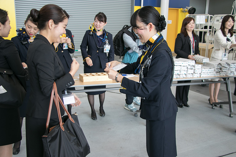 タイガースジェットへ搭乗開始