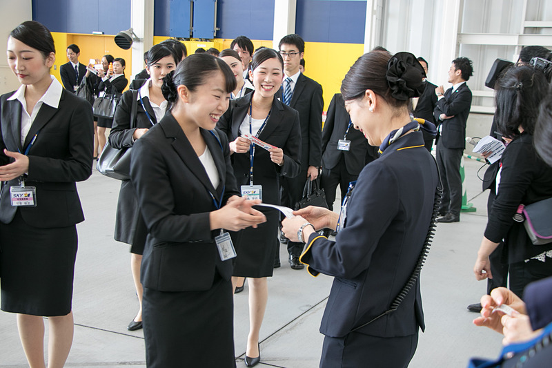 タイガースジェットへ搭乗開始