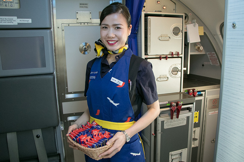 キットカットも配られた