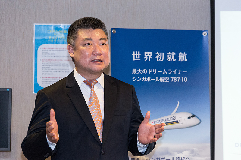 シンガポール航空 日本支社長 デイヴィッド・ラウ氏