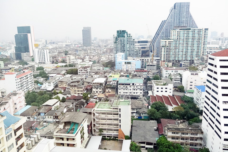 20階の部屋からの眺め