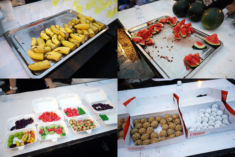 10kmは1カ所しかなかった食べ物のエイドステーション