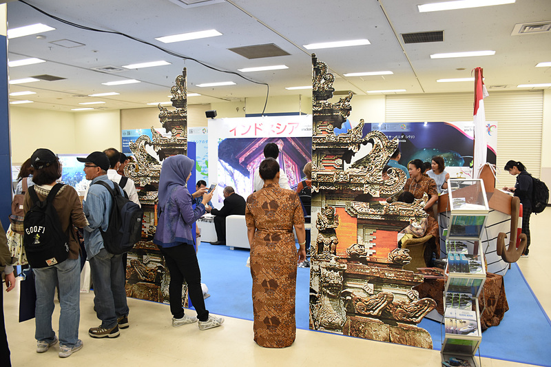 マリンダイビングフェア 2018のインドネシア共和国観光省ブース