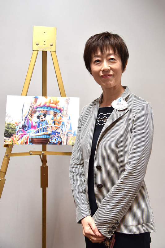 新パレード「ドリーミング・アップ！」の演出を担当したショー開発部第1ショー開発グループ有賀美智氏
