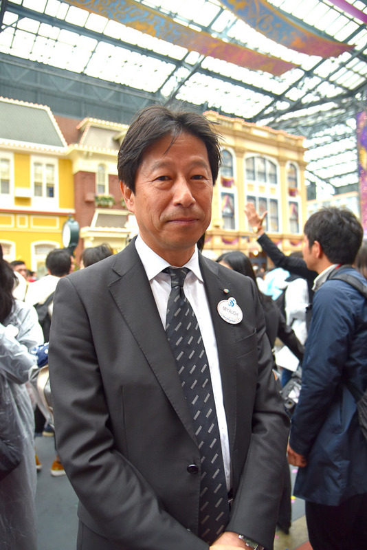 今後のパーク拡張について現時点での進捗を話した株式会社オリエンタルランド 執行役員広報部担当 宮内良一氏