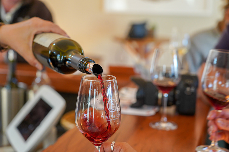 アイランダーエステート葡萄園（Islander Estate Vineyard）でのテイスティング