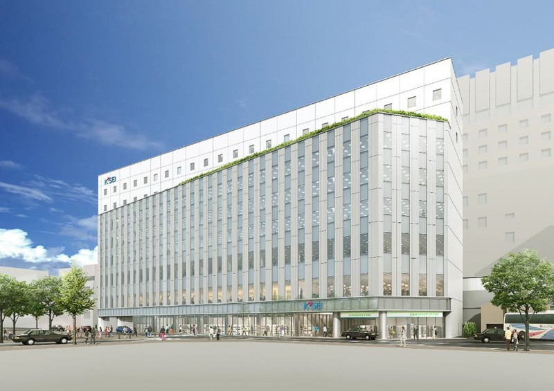 京成電鉄は千葉中央駅西口ビルの建て替え工事を8月から行なう