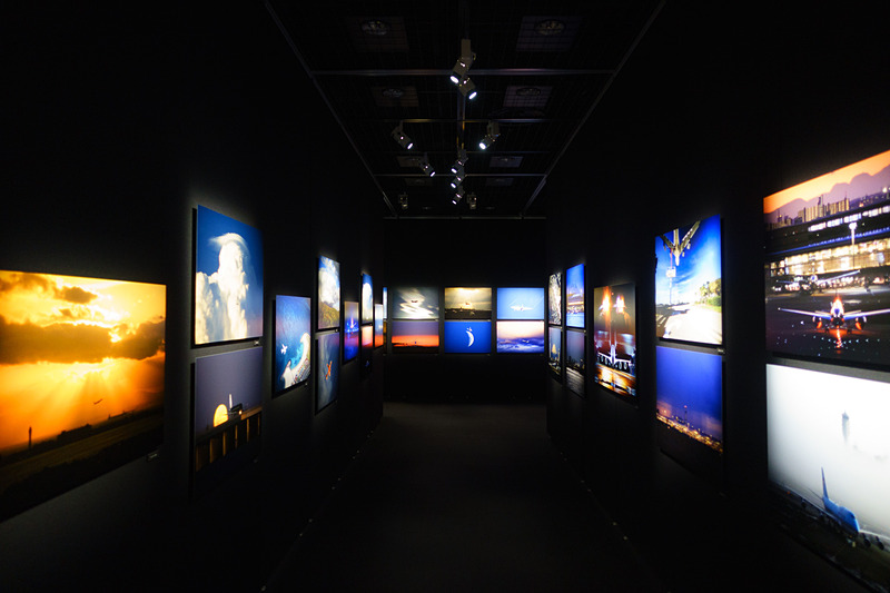 キヤノンギャラリー Sをフルに使った展示を実施。写真展の撮影も自由とのこと