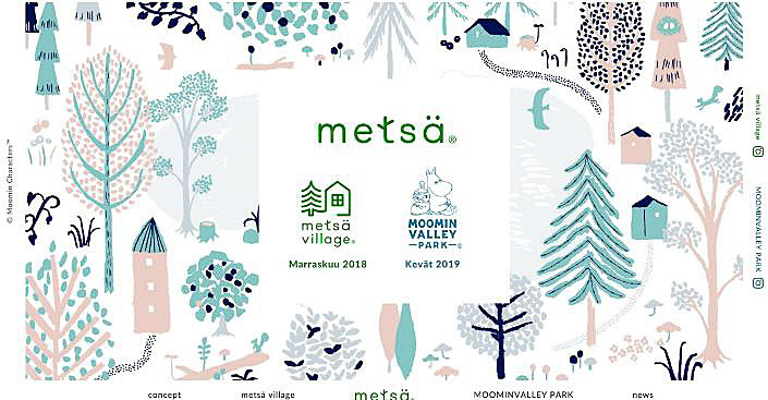 北欧のライフスタイルを体験できる「メッツァビレッジ」が11月9日に開業する