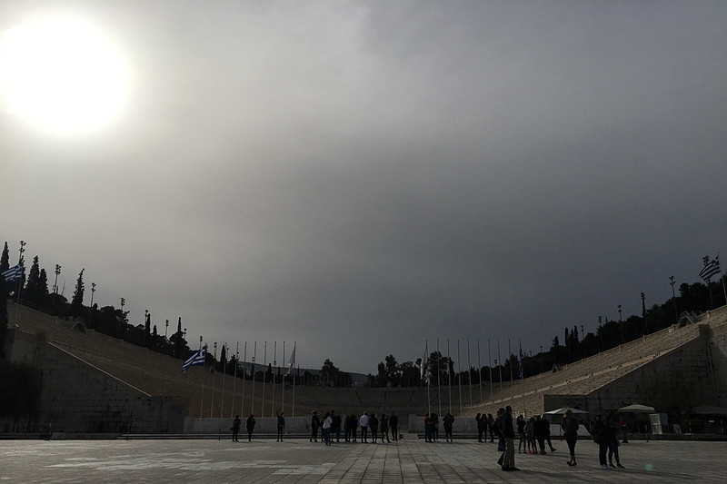 オリンピック発祥の地、パナティナイコ・スタジアム