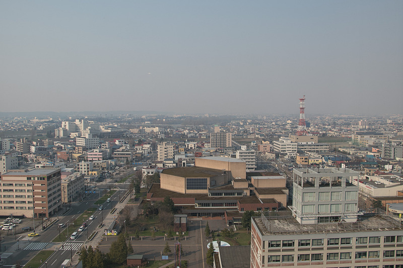 16階のDANRAN Roomからの眺め