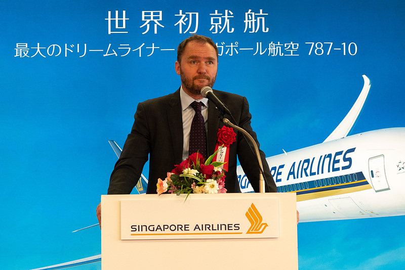 関西エアポート株式会社 専務執行役員 最高商業責任者（航空担当）のグレゴリー・ジャメ氏