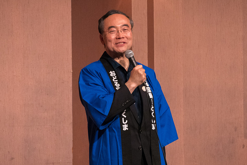 徳島県知事 飯泉嘉門氏