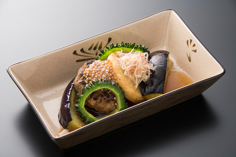 和牛つくねと茄子の合い盛り（熊本）