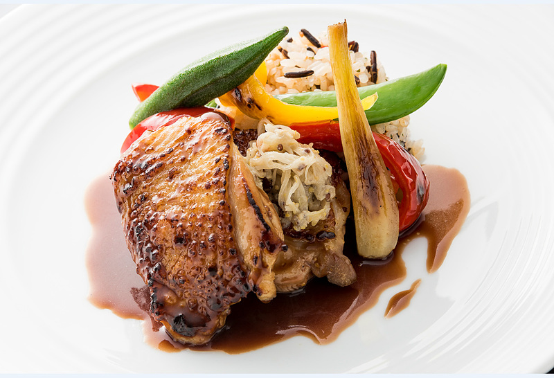 はかた地どりのソテー ココナッツの香り クレオール（福岡）