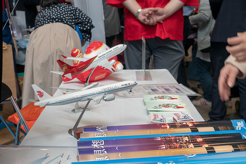 中国国際航空のブース