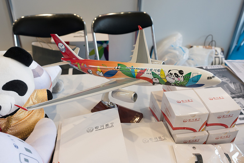 この塗装はエアバス A350型機に描かれる予定のものだという。モデルプレーンはエアバス A330型機を使っている