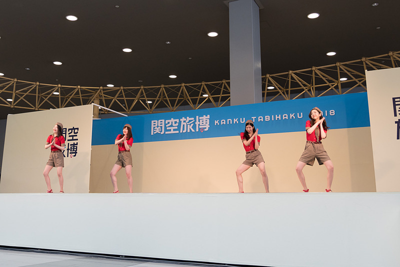 ステージイベントでもダンスパフォーマンスを披露