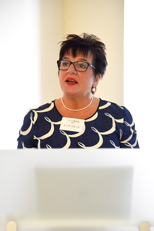 初来日のケアンズ観光局CEO ピップ・クロース氏