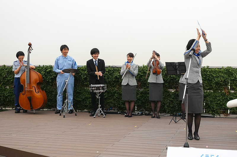 来場者みんなでそらやんを応援