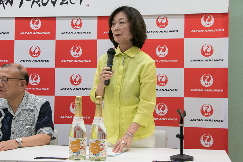 瑞泉酒造株式会社 代表取締役会長 佐久本佐枝子氏