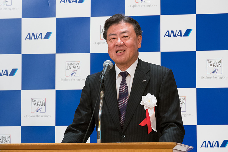 全日本空輸株式会社 代表取締役副社長 志岐隆史氏