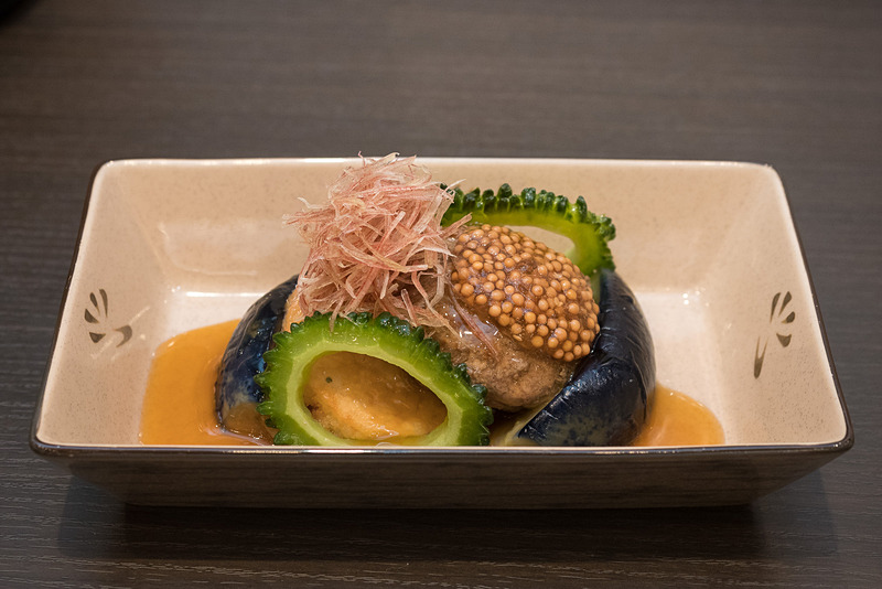 和牛つくねと茄子の合い盛り