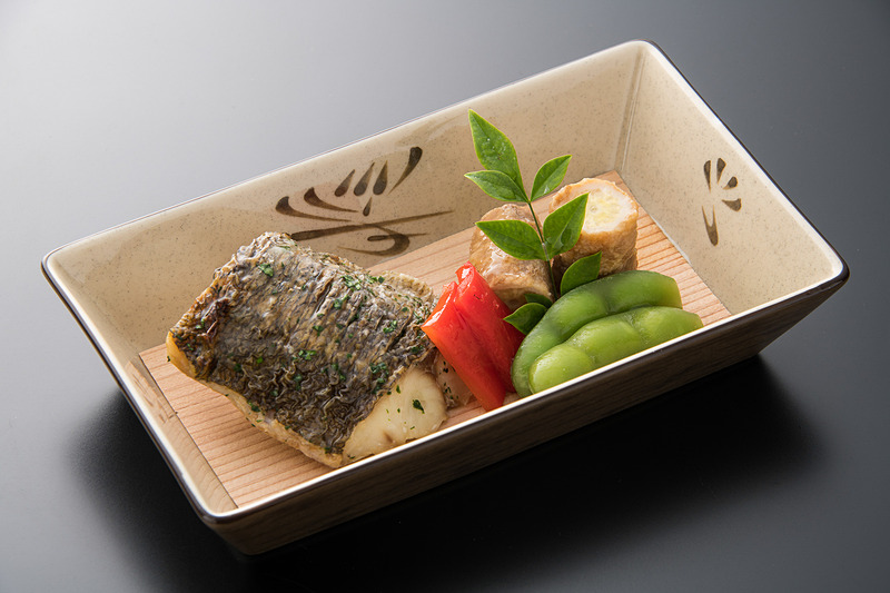 長崎県産伊佐木の蓼焼き（写真提供：ANA）