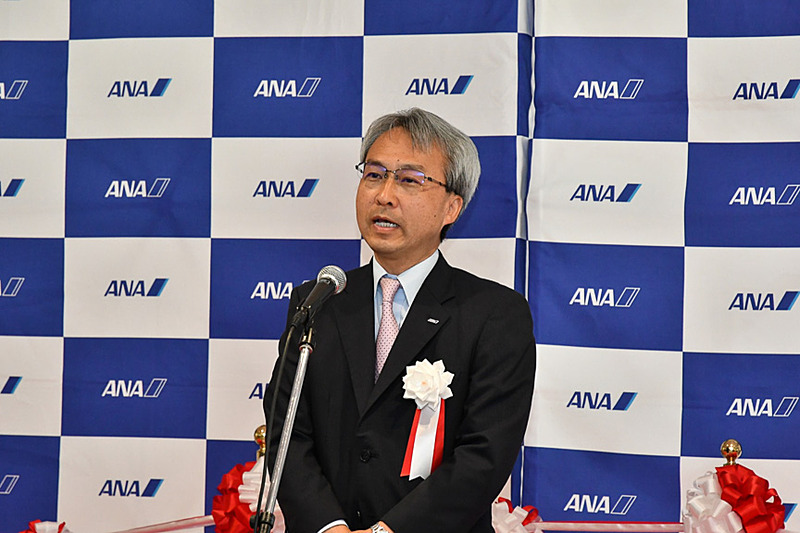 全日本空輸株式会社 上席執行役員 九州支社長の大人形綱邦氏