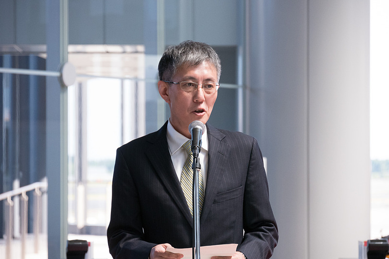 国土交通省 東京航空局 成田空港事務所 成田国際空港長 石井靖男氏