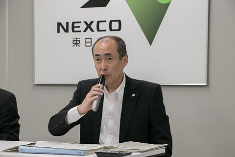 NEXCO東日本、2017年度決算会見。1兆564億円の営業収益も大雪などで