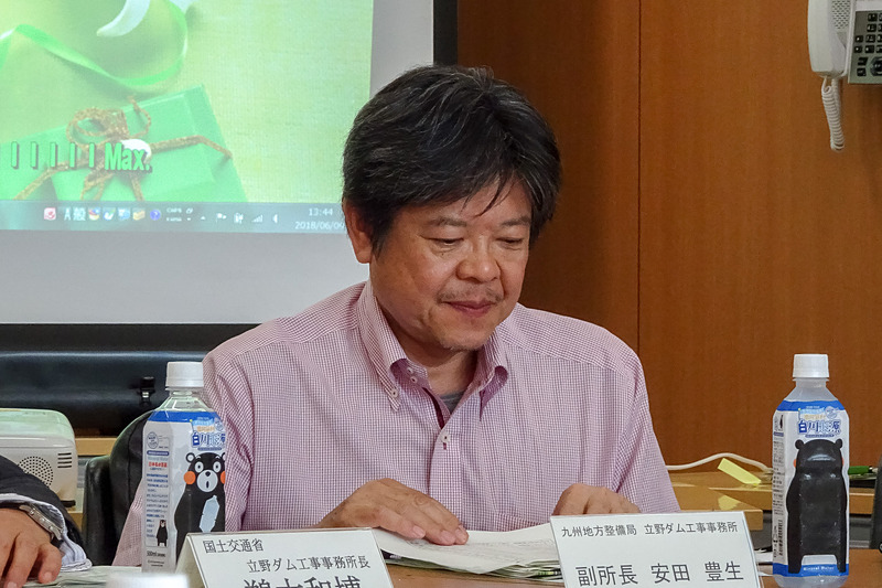 国土交通省 九州地方整備局 立野ダム工事事務所 副所長 安田豊生氏