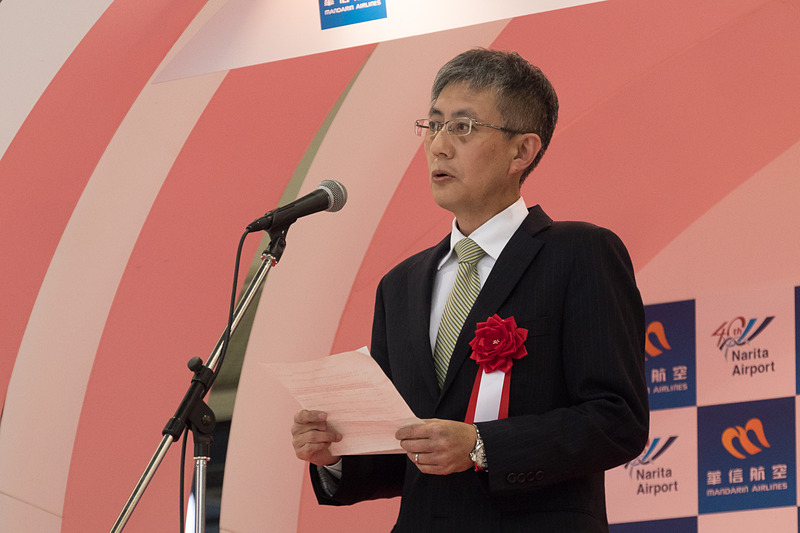 国土交通省 東京航空局 成田空港事務所 成田国際空港長 石井靖男氏