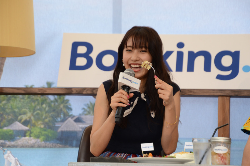 「4枚重なっているけれどふわふわ」ととても気に入った様子だった